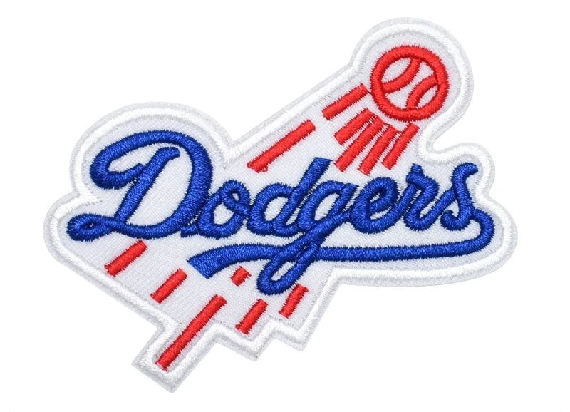 Los Angeles Dodgers Baseball Team Embroidered Appliqué Iron on Patch 3.5" x 3.5" - Image 1 of 1