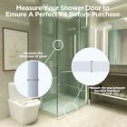 Durable PC Material Shower Door Bottom Seal 20 Length Prevents Water Leakage