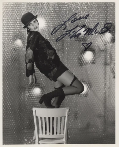 LIZA MINNELLI Autographed Signed Photograph    Actress Oscar Academy Award Cover
