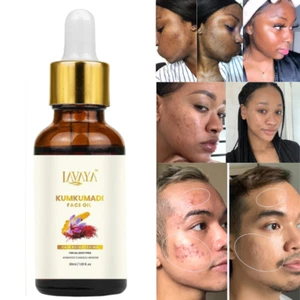 Kumkumadi Oil W/Saffron Glow Bright Moisturizer For Dull  Skin Brightening 30ML - Picture 1 of 11