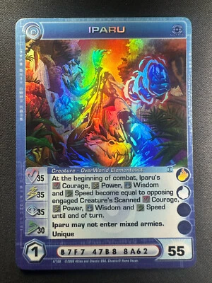 Chaotic 4 Max ECPW Iparu 4/100 SS 1st Edition Ultra Rare NM - Image 1 of 2