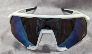 Kids Sporty Atlanta Braves Blue And White Mirror Sunglasses - Picture 1 of 6