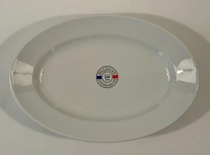 Pillivuyt Frankreich einzelne ovale Platte 10,25"" x 7"" neu mit Etikett klassisch weiß - Bild 1 von 7
