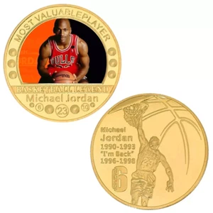 MJ 23 Jordan Coin #2 de 5 Challenge Coin Set Gran Set de Inicio para Niños y Adultos - Imagen 1 de 1