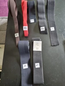 Cobblers Tools Shoe Repair Elastic Webbing Various Colours Sizes Sandals Shoes - Picture 1 of 12