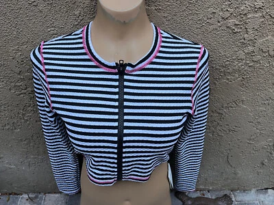 VOLCOM Rash Guard NEGRO con Top Estampado Manga Larga - Junior Talla S Foto 1 de 4