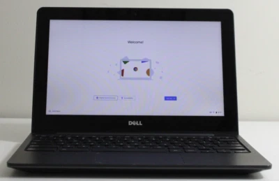 Dell Chromebook 11 Laptop 11.6" Celeron 4GB RAM 10GB SSD Chrome OS WiFi HDMI - Image 1 of 3