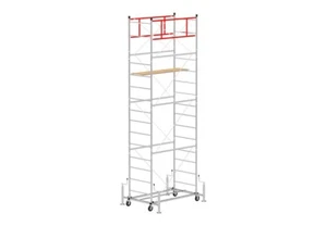 Trabattelli Acciaio SCEDILUX con Livellatori Estraibili (h lavoro 6,20 m) - Foto 1 di 7