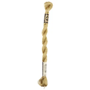 DMC 315 5-5282 Metallic Pearl Cotton Skein Size 5 27.3yd-Gold - Picture 1 of 1