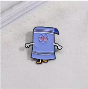 South Park Towlie Pin Badge Towelie Badge - Picture 1 of 4