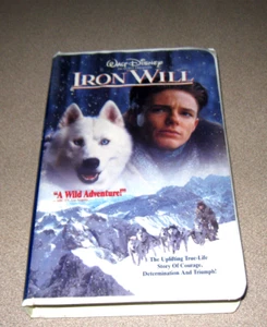 Disney’s Iron Will (VHS, 1994) Clamshell-VERY GOOD-LOW PRICE - FREE SHIPPING - Picture 1 of 6