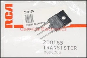 Transistor de repuestos RCA genuino SGSIF461 RCA P/N 200165 - Imagen 1 de 1