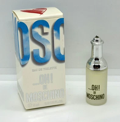 OH! DE MOSCHINO por MOSCHINO 0,13 oz / 4 ml eau de toilette para tamaño miniatura Foto 1 de 4