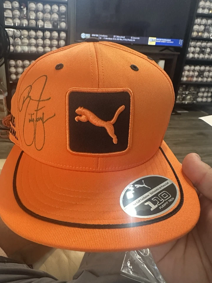 Rickie Fowler Signed Autographed Tour Issue Puma Hat Cap Sample A++++ - Image 1 of 3