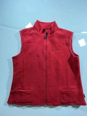 Chaleco NY Jeans Talla GRANDE - Chaqueta/Chaleco Rojo, Cremallera Completa, Logo Difuso Pecho, Bolsillos Foto 1 de 4