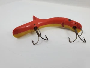 Esca da pesca vintage Shurebite Inc. She Devil Bronson Michigan - Foto 1 di 9
