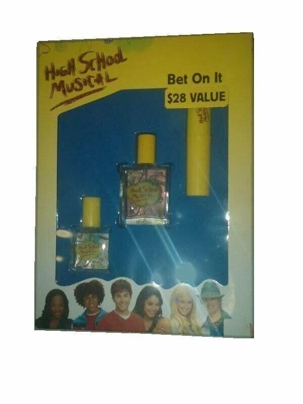 HIGH SCHOOL MUSICAL Disney Perfume Set 1.0 Cologne + Purse Spray + Shimmer Stick - Image 1 of 1