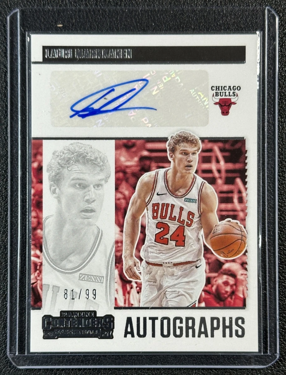 Lauri Markkanen Serial Numbered Basketball Sports Trading Card
