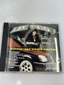 Lil Troy Music CD Sittin Fat Down South 1999 Gangster Rap 90's Vintage - Picture 1 of 6