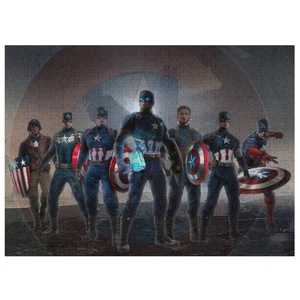 Captain America Jigsaw Puzzle 500 Pieces Gift for Girls Boys - Picture 1 of 6