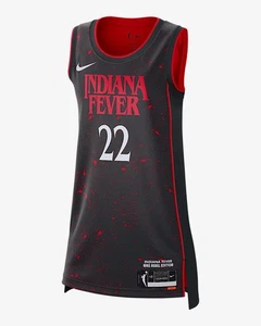 NWT Nike WNBA Indiana Fever Caitlin Clark #22 Stranger Things Jersey size Med 44 - Picture 1 of 13