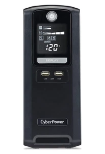 CyberPower CST135XLU-R 1350VA/810W AVR, LCD, USB 2.0 UPS System - Scratch & Dent - Afbeelding 1 van 7
