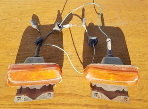 Marker Lights Blinker Turn 1968 Ford Ranchero Torino Fairlane 68 69 1969 - Picture 1 of 24