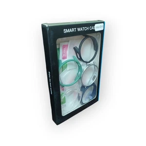 5-Pack For Samsung Galaxy Watch 6 Watch Case Multi Color Screen Protector 40mm - Picture 1 of 4