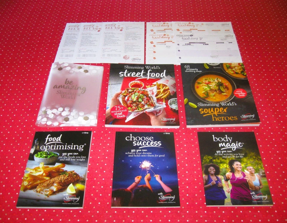 NEW 2025 SLIMMING WORLD STARTER PACK+LATEST STREET FOOD COOKBOOK+ SOUPER HEROES
