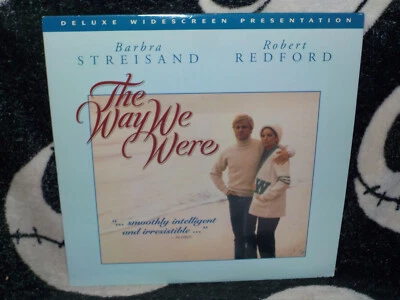 The Way We Were Widescreen Laserdisc LD Barbra Streisand  Free Ship $50 Foto 1 de 2