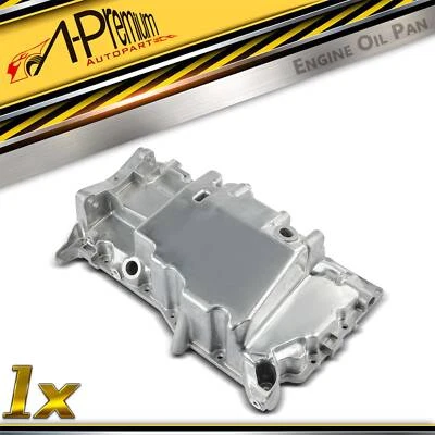 Engine Oil Pan w/ Drain Plug for Saab 9-3 2003-2011 9-3X 2010-2011 9-5 2011 2.0L - Image 1 of 4