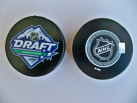 NHL DRAFT 2019 Vancouver Official Licensed Hockey Puck Cover