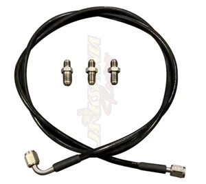 Kit de línea de embrague trenzado de acero inoxidable se adapta a accesorios Honda Civic Em2 2001-2005 - Imagen 1 de 4