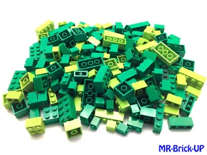Lego® 200 Grün grüne Basic Steine / Bausteine Bricks (L1001) - Bild 1 von 1