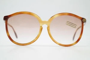 Vintage Sonnenbrille Silhouette 3004 Braun Gold Oval sunglasses Brille - Bild 1 von 6