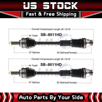 Eje Surtrack CV eje CV articulación delantera 2X para Subaru Legacy 1999 automático trabajo pesado Foto 1 de 3