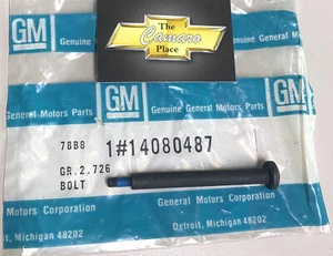 ORIGINAL GM NOS 1985 1992 CAMARO IROC Z - Z28 FOG LAMP PIVOT BOLT EACH 14080487 - Bild 1 von 3