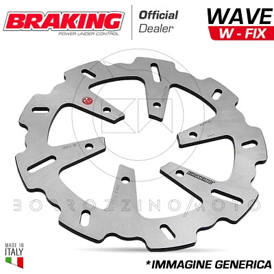 DISCO FRENO POSTERIORE BRAKING KW30RID KAWASAKI ZX6R NINJA 636 2008 2009 2010 Foto 1 de 3