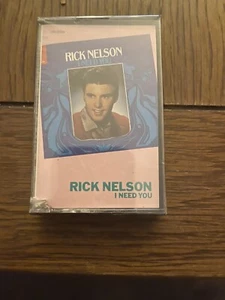 Rick Nelson - I Need You Cassette Tape Liberty Records SEALED - Picture 1 of 2