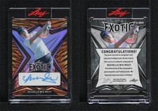2022 Leaf Exotic Base Auto Tiger /10 Michelle Wie West #EA-MWW Auto