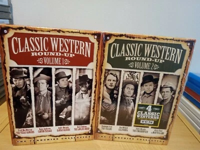 Classic Western Round-Up Volumes 1 & 2 US Release Region FREE - Image 1 of 2