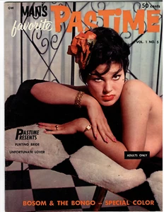 MAN'S FAVORITE PASTIME Magazine #5 Sharla Shane, Jeanie Mack, Cathi Carter 1960 - Picture 1 of 3