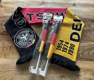 Deutschland DFB Schal ältere Kollektion + 2x Autofahne - Bild 1 von 8