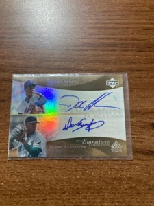 2005 Upper Deck Riflessi Doppio Autografo Dwight Gooden Devon Brazelton - Foto 1 di 1