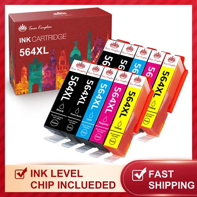 564XL Ink Cartridge for HP Photosmart 5510 7510 7525 Deskjet 3520 3522 3524 3526 - Image 1 of 4