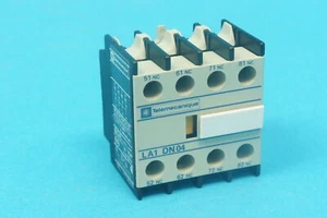 Telemecanique LA1DN04 auxiliary contact block 4 NC 10A 690VAC contacts No box! - Bild 1 von 3
