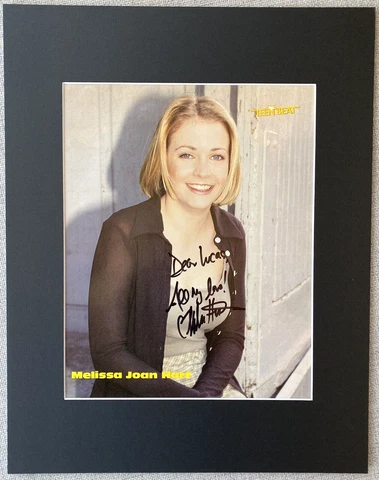 Melissa Joan Hart Signed In Person 11x14 Matted Autographed Photo - Authentic Cover