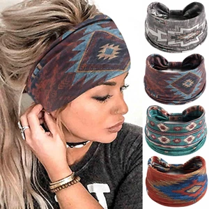 Boho Headbands for Women Fashion Hair Bands Stretch Turban Knoted Head Bands Yog - Picture 1 of 13