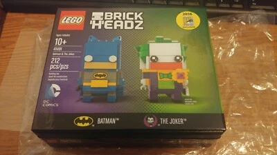 Sealed Lego BrickHeadz Batman & The Joker - 2016 SDCC Exclusive #51 - Image 1 of 4
