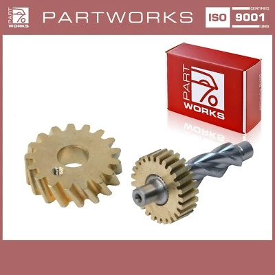 PARTWORKS Zahnrad Verdeckmotor für PORSCHE 911 964 993 Cabrio Verriegelung